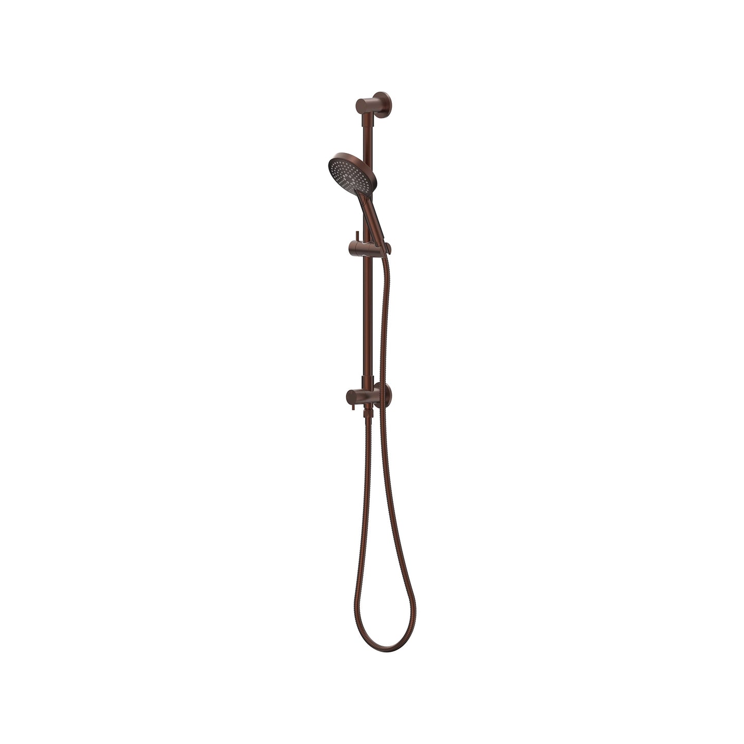 Elanna Diverter Rail Hand Shower Bottom Inlet Top Outlet - Chocolate Bronze