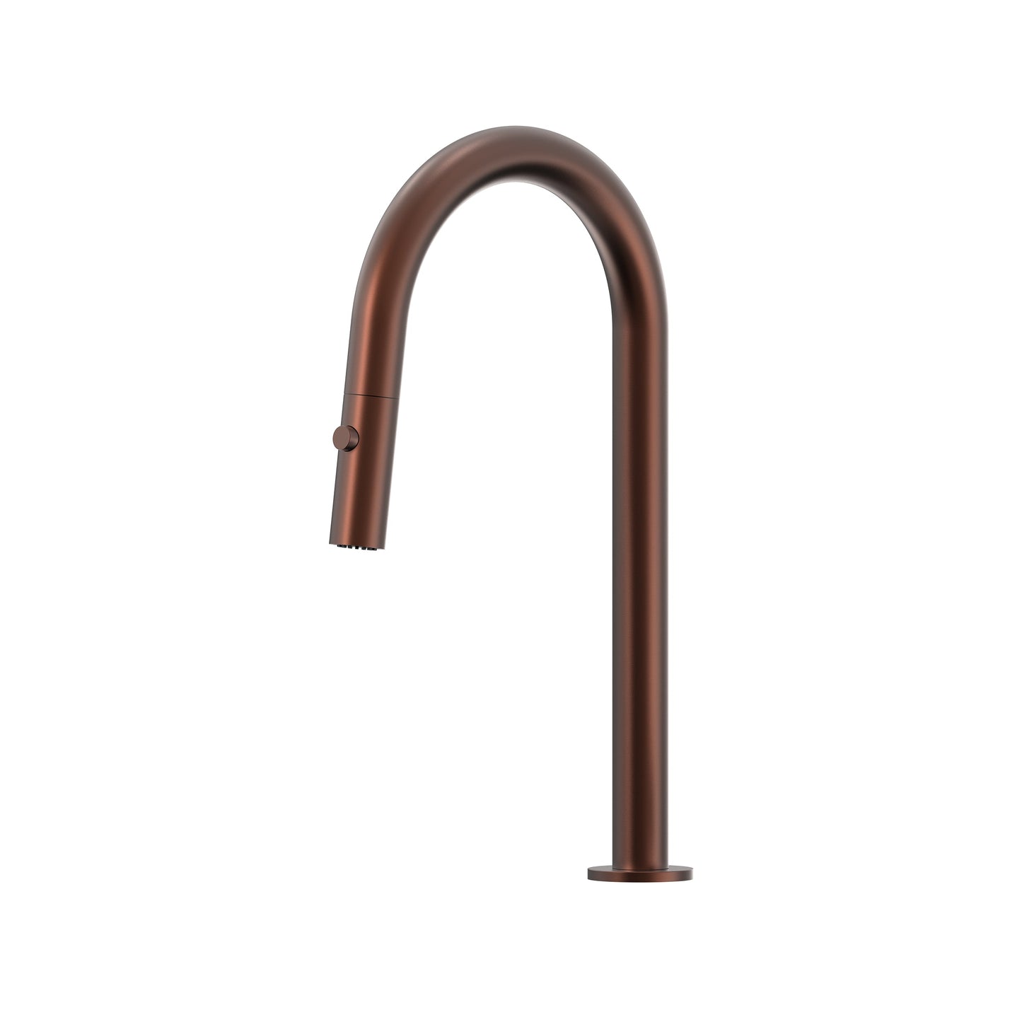Leggero Pull Out Spray Sink 200 Curved Spout Lead Free - Chocolate Bronze
