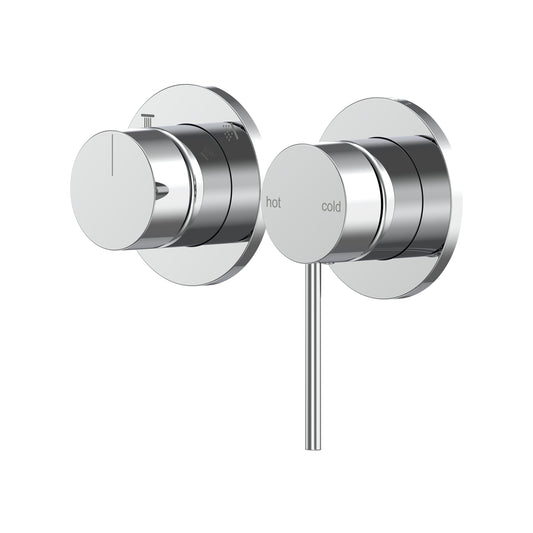 Argia Shower/Wall Mixer with Diverter Trim Kit - Chrome