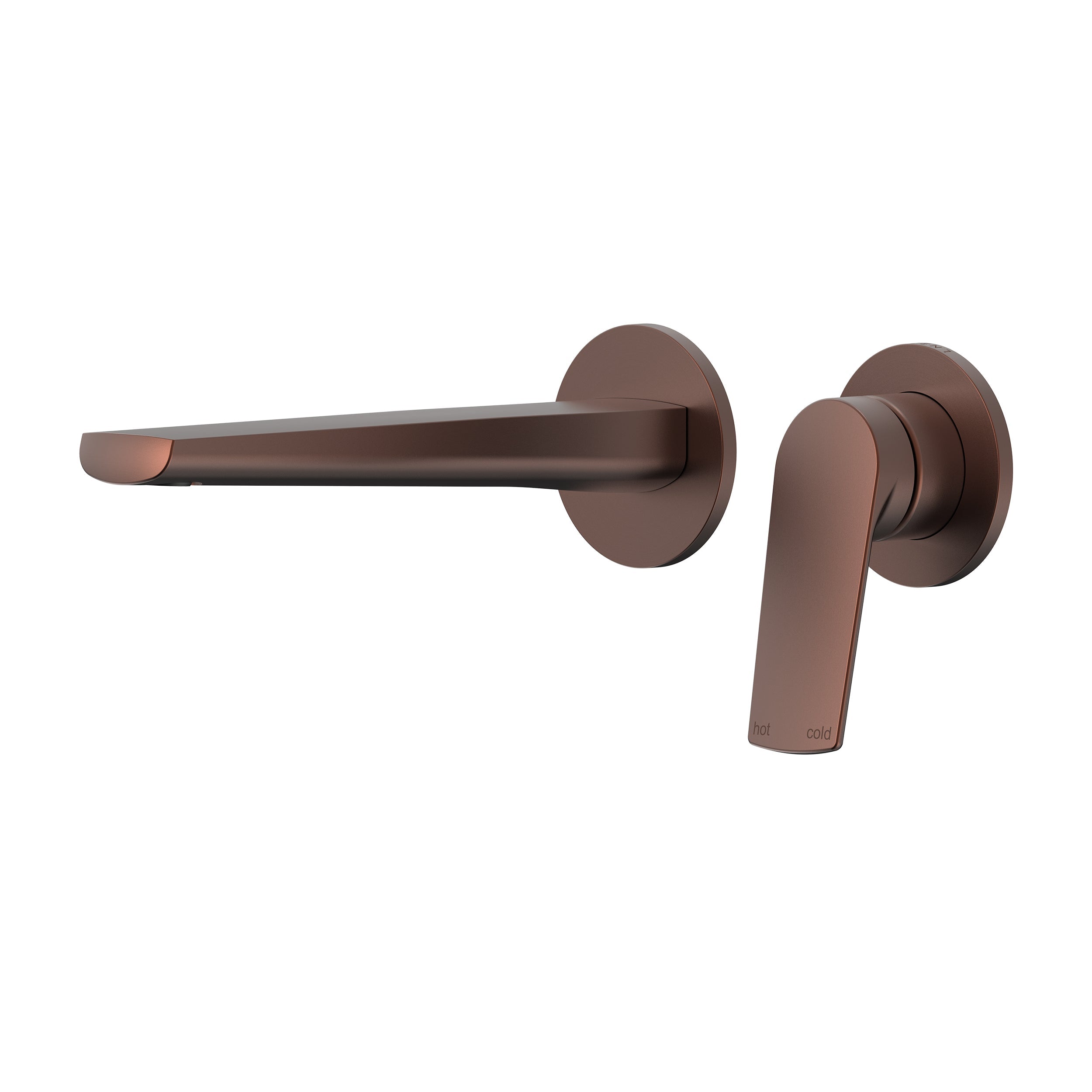 Sereia Wall Basin/Bath Mixer Set 200 Spout Trim Kit Lead Free - Chocolate Bronze