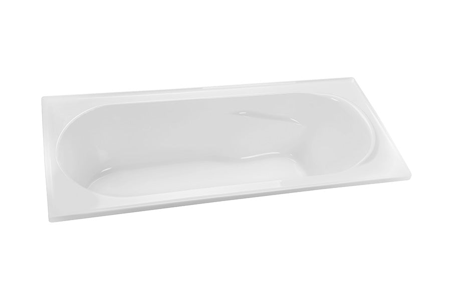 Decina Adatto 1510/1650 Inset Bath — White Baths, Acrylic Baths, Built In Baths, Rectangular Baths