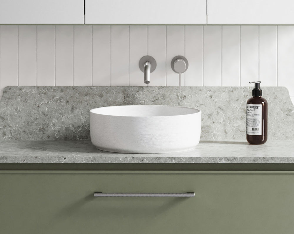 Timberline Allure Raked Basin White Matt