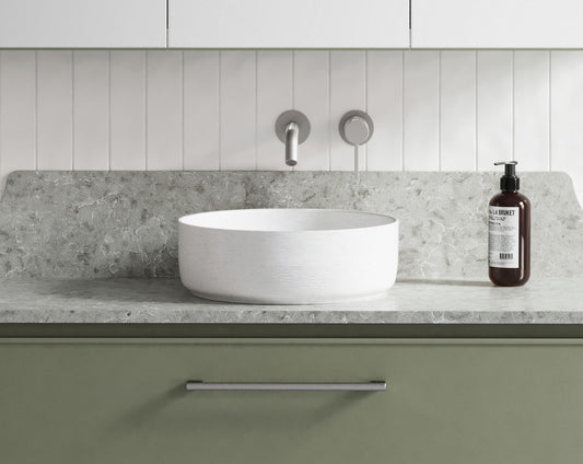 Timberline Allure Raked Basin White Matt