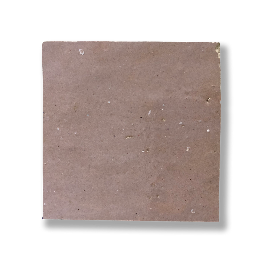 Medina Blush Pink Moroccan Zellige Square Tile
