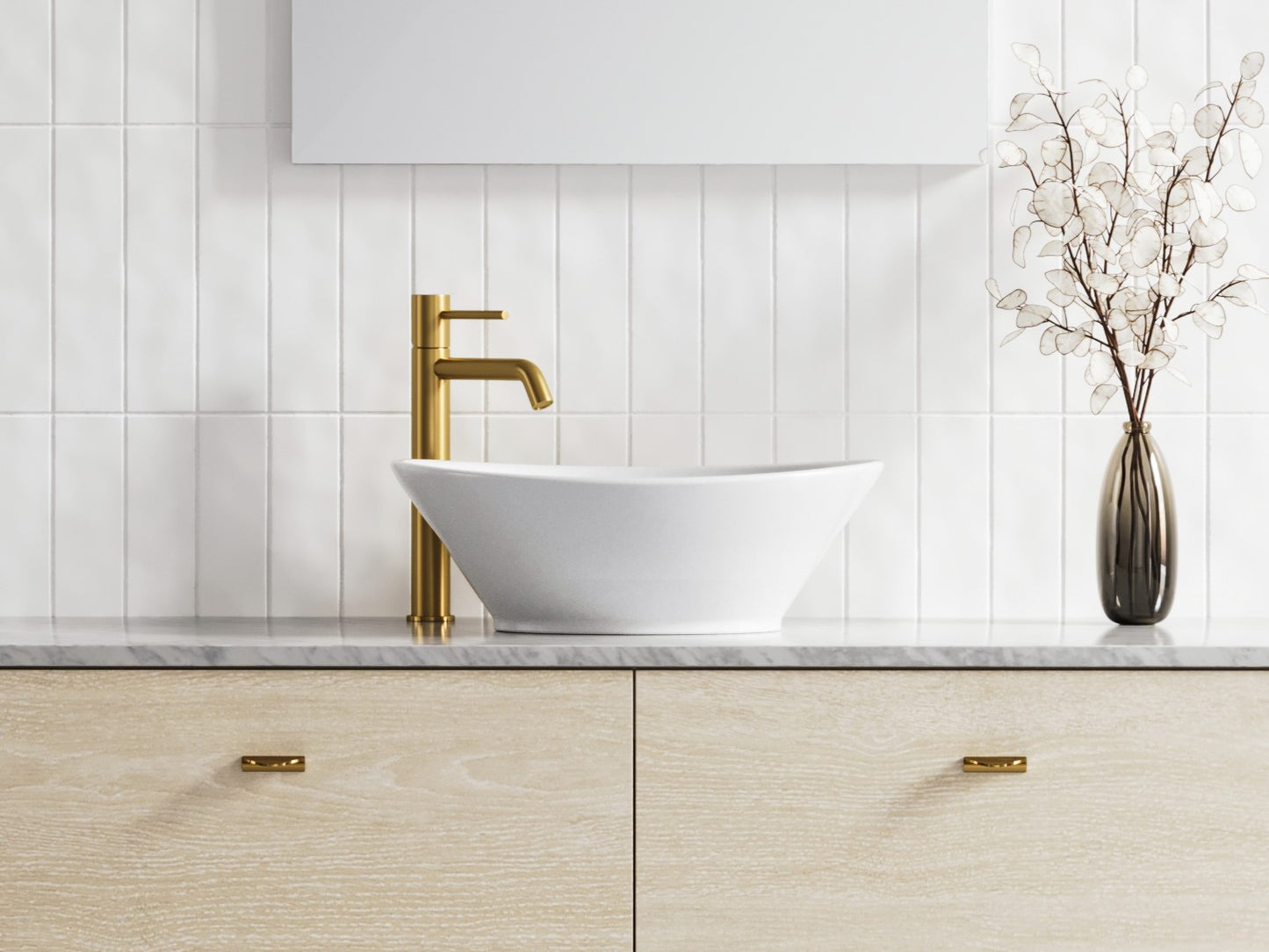 Timberline Elite Basin White Gloss