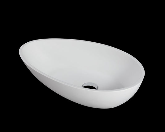 Barcelona VXA18-590 Benchtop Egg Stone Basin