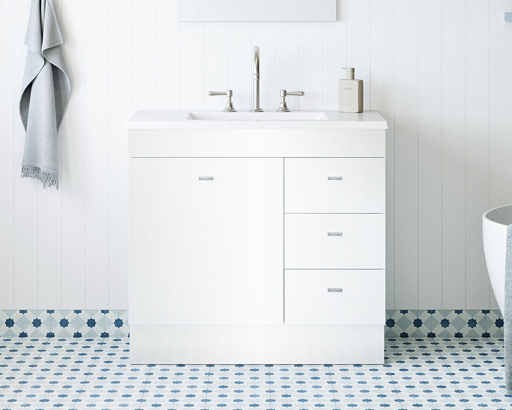 Timberline Bargo Vanity White Gloss