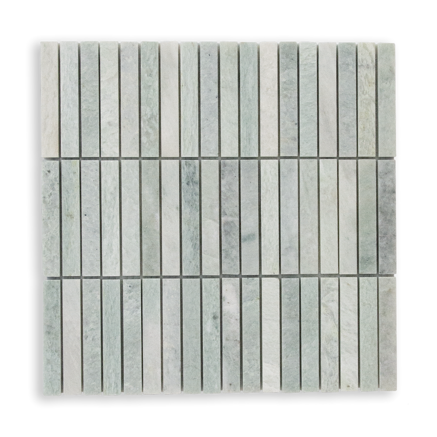 BASTONI VERDI CRISTALLO NATURAL STONE KIT KAT MOSAIC TILE