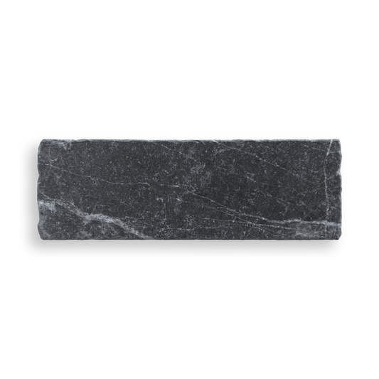 BONDI NERO MARQUINA TUMBLED NATURAL STONE SUBWAY TILE