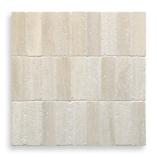 BONDI TRAVERTINE CLASSIC TUMBLED NATURAL STONE SUBWAY TILE