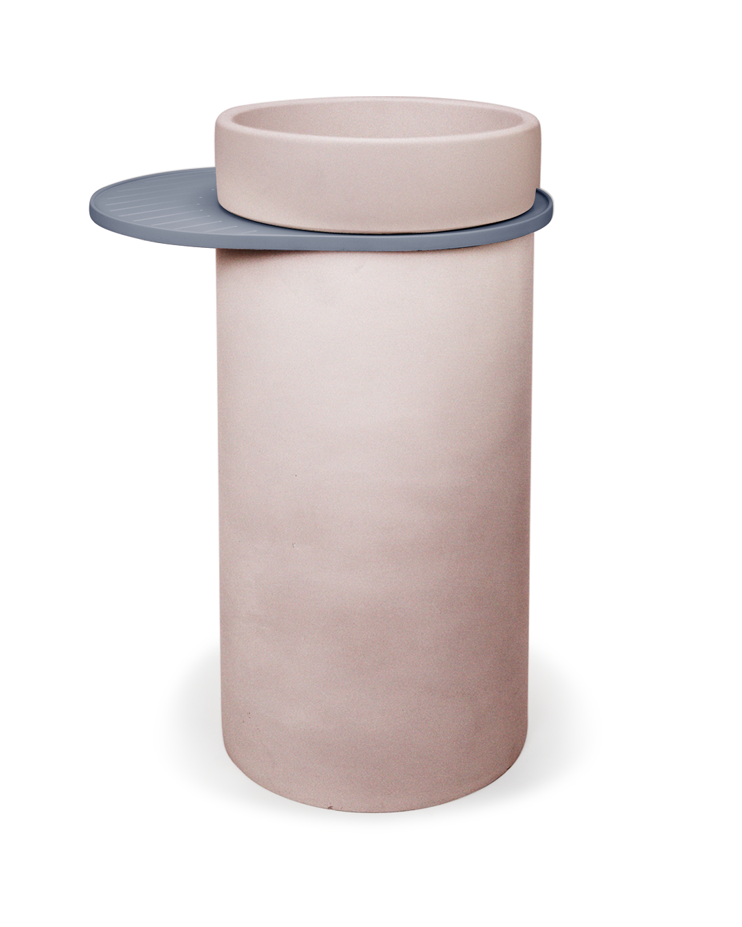 Cylinder - Bowl Basin (Blush Pink)