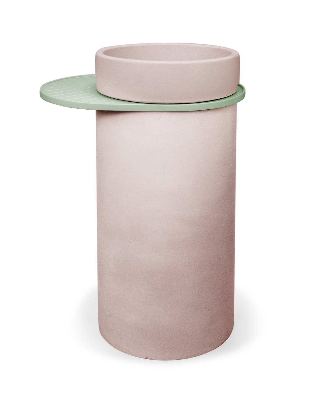 Cylinder - Bowl Basin (Blush Pink)