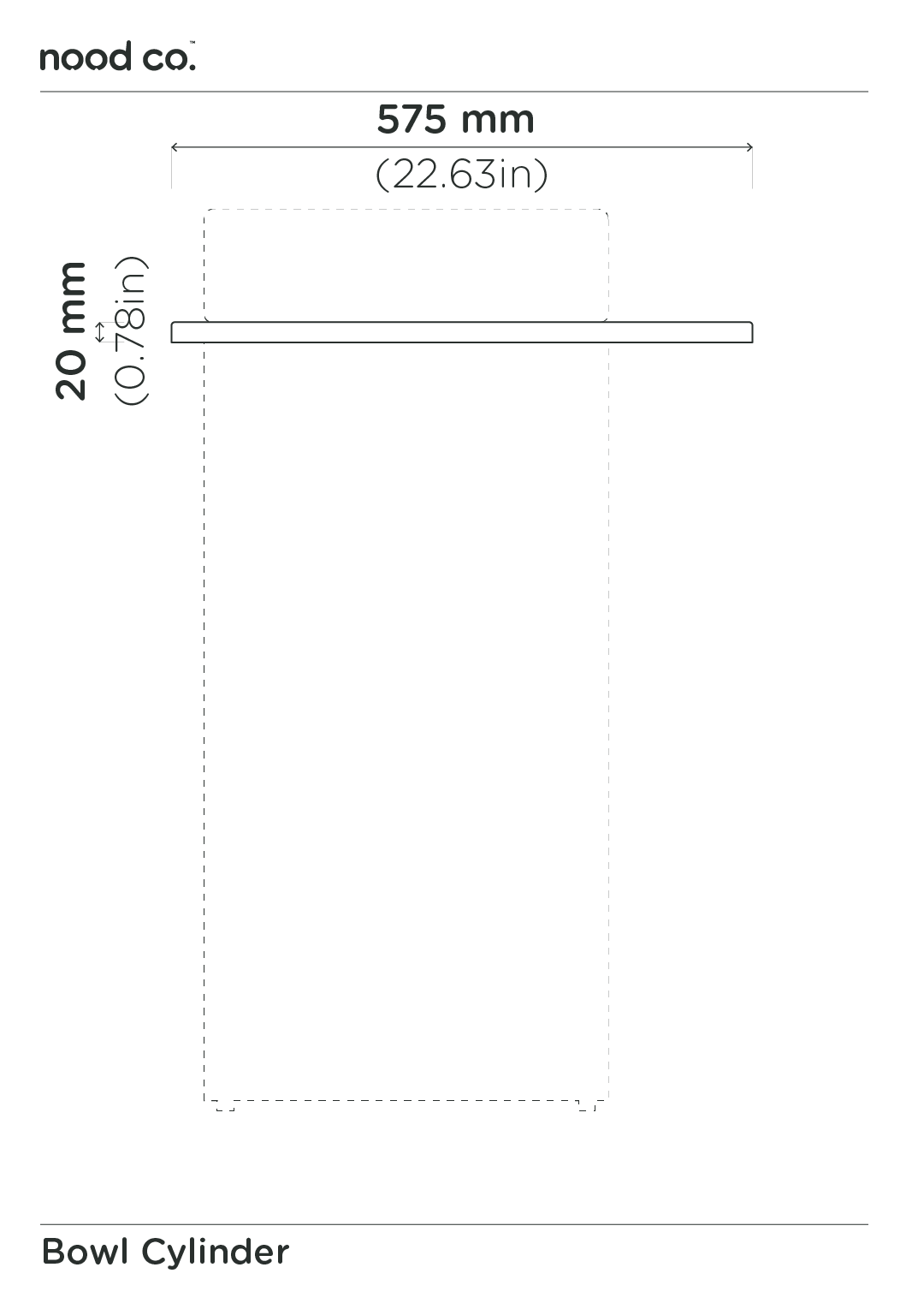 Cylinder - Bowl Basin (Powder Blue)