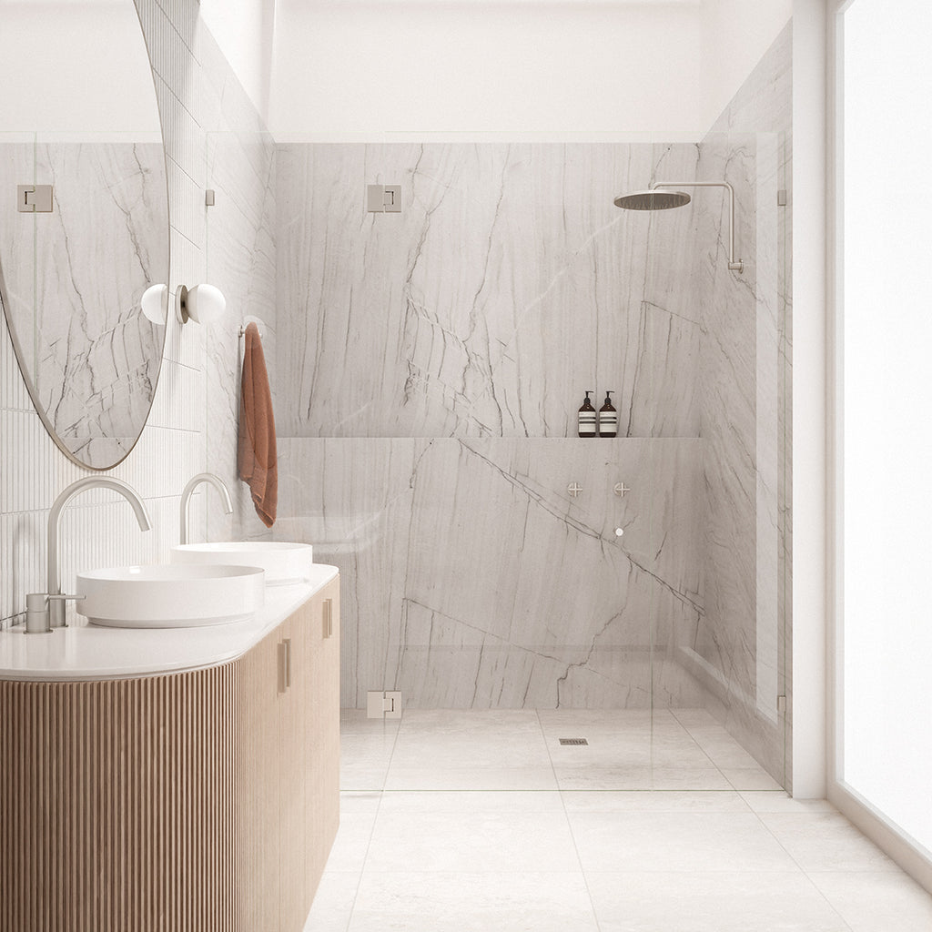 ROUND HOB MOUNTED SWIVEL SPOUT