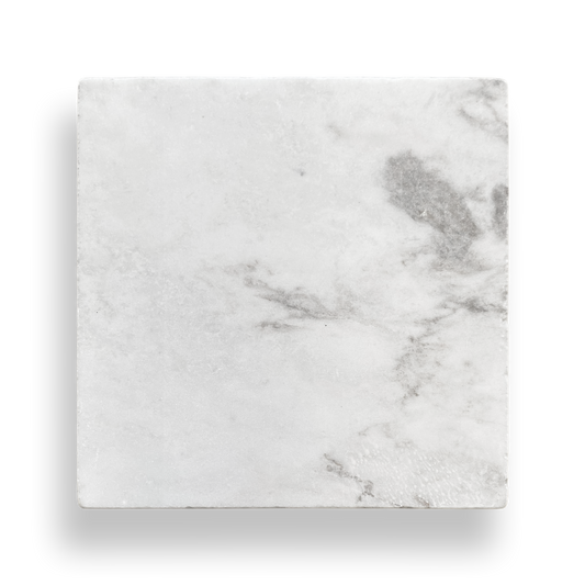 BURLEIGH LIGHT BIANCO ORO TUMBLED NATURAL STONE SQUARE TILE