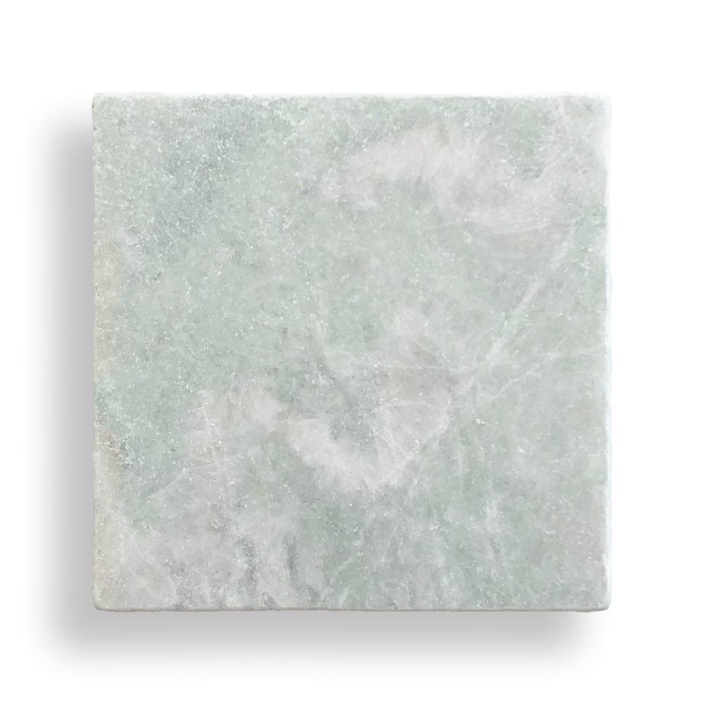 BURLEIGH VERDI CRISTALLO TUMBLED NATURAL STONE SQUARE TILE