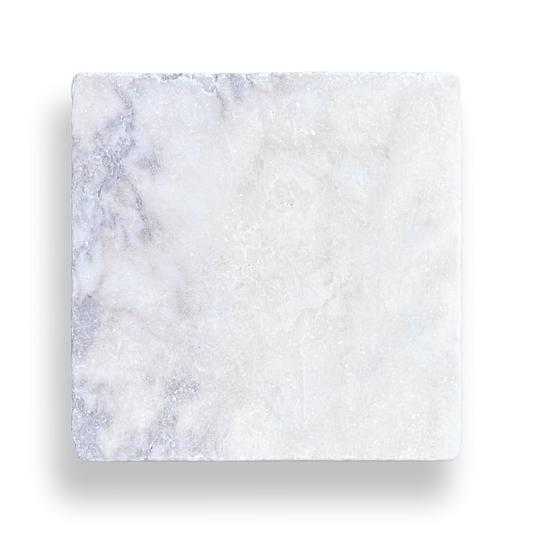 BURLEIGH VIOLA ORO TUMBLED NATURAL STONE SQUARE TILE