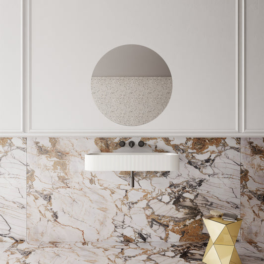 Cassa Design V-Groove Wall Hung Basin