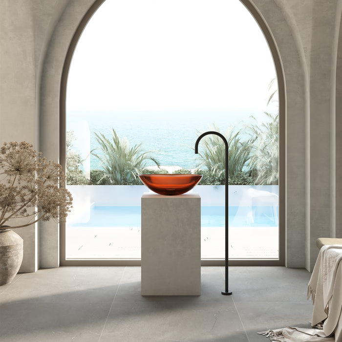 Wow Translucency Oval Above Counter Basin