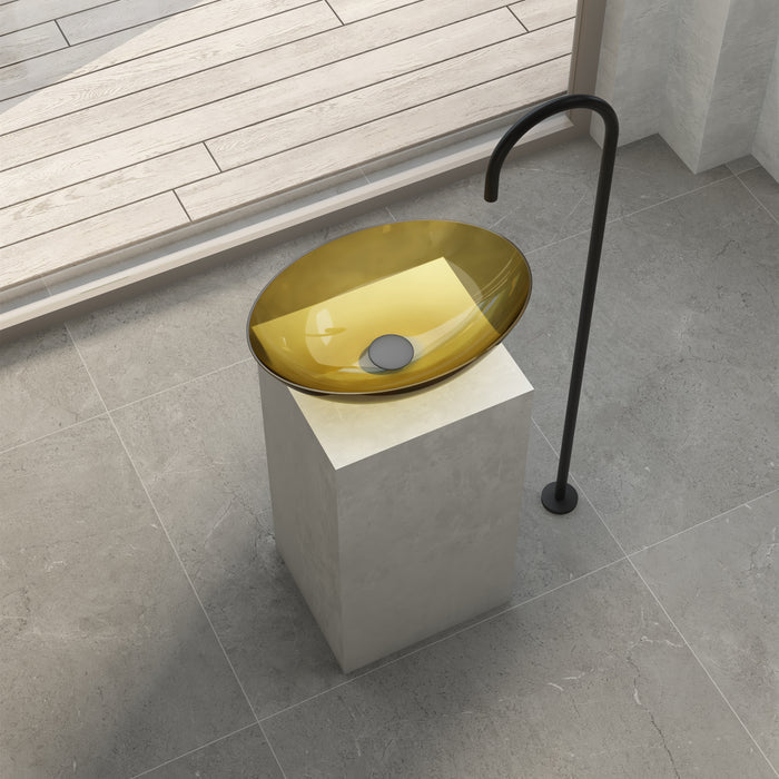 Wow Translucency Oval Above Counter Basin