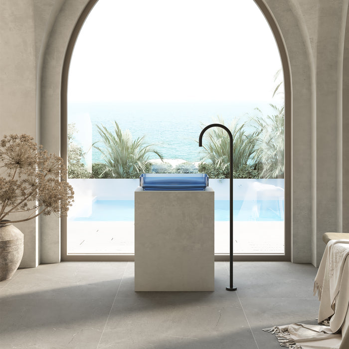 Wow Translucency Rectangular Above Counter Basin