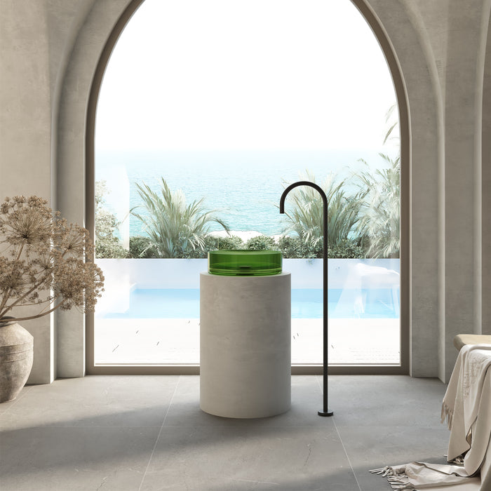 Wow Translucency Round Above Counter Basin
