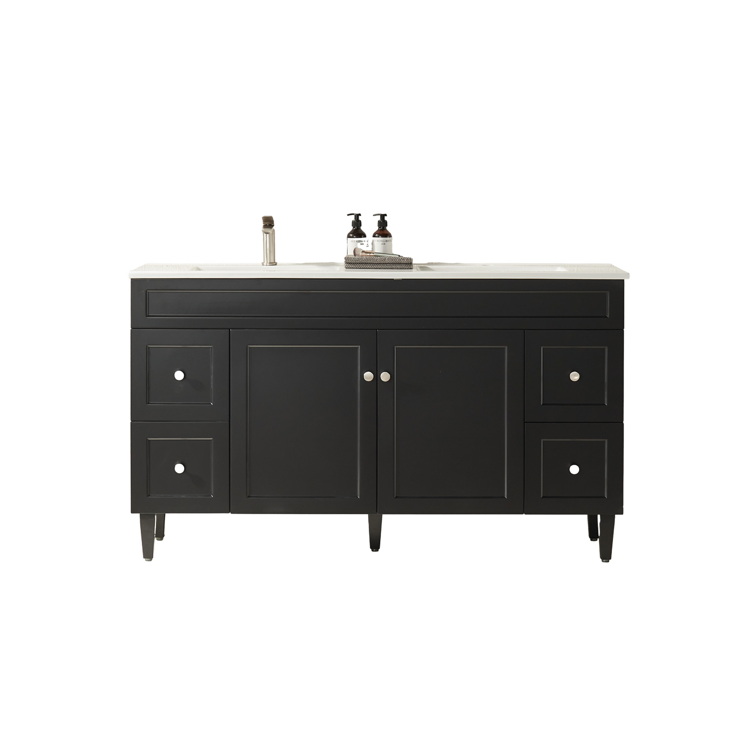 Harold Federation Free Standing Cabinet Matte Black
