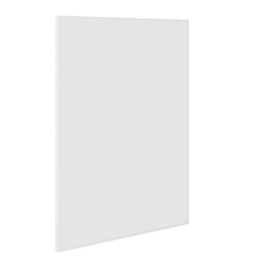 CS9075W Rectangular White Framed Mirror