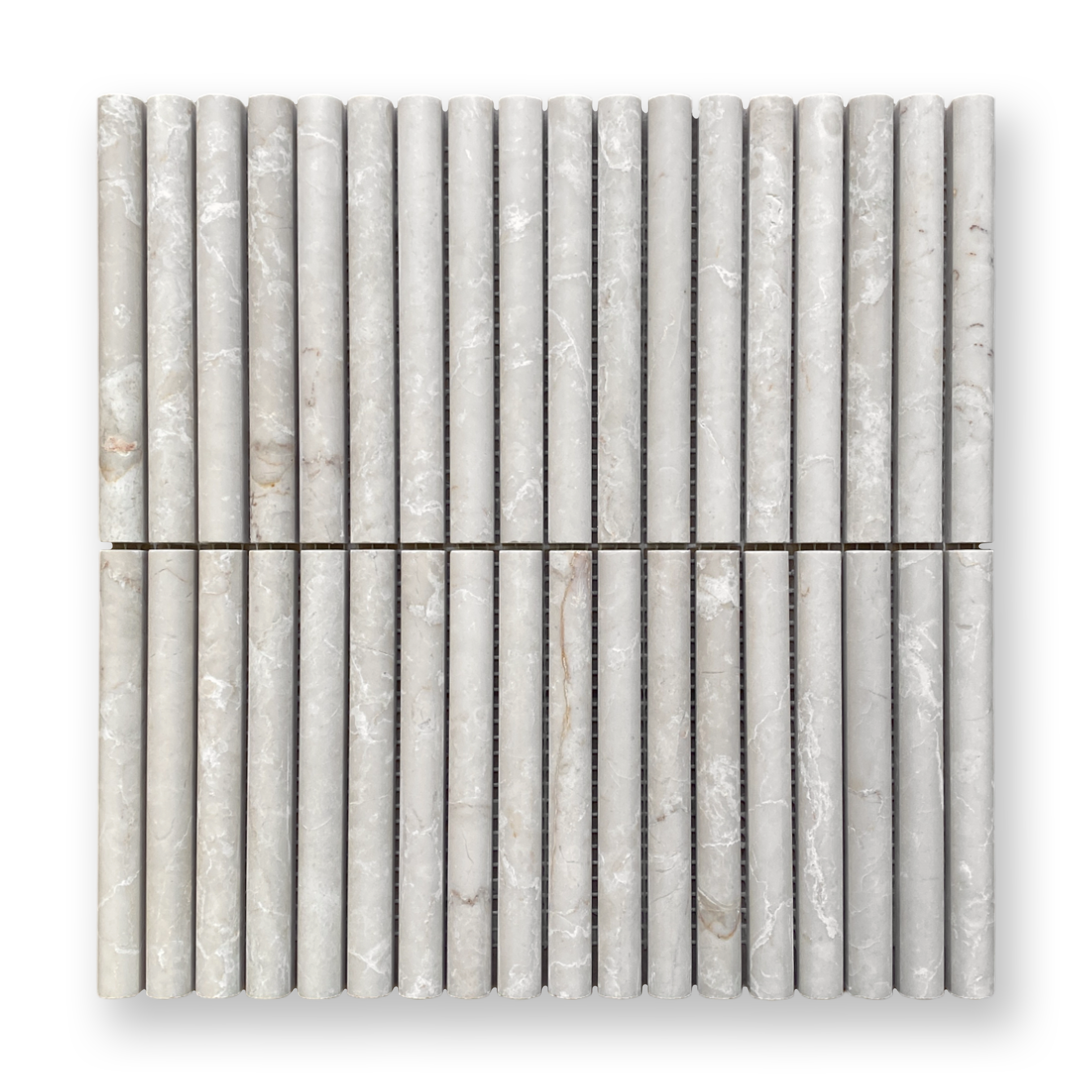 CURL BOTTICINO LIMESTONE FLUTED MOSAIC TILE