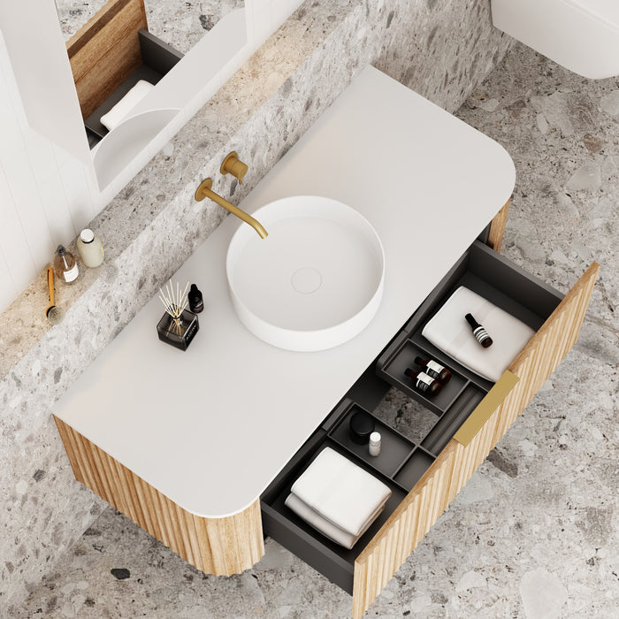 V-Groove 1200mm Wall Hung Vanity
