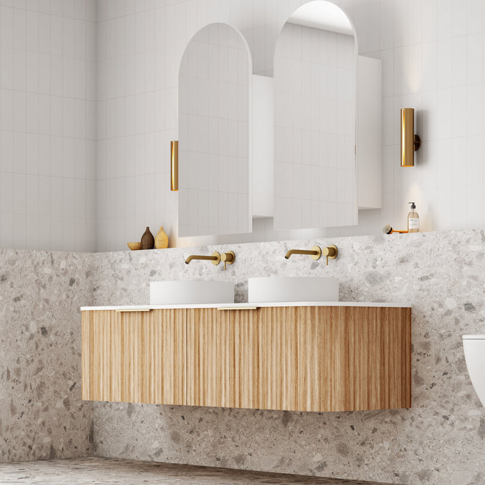 V-Groove 1500mm Wall Hung Vanity