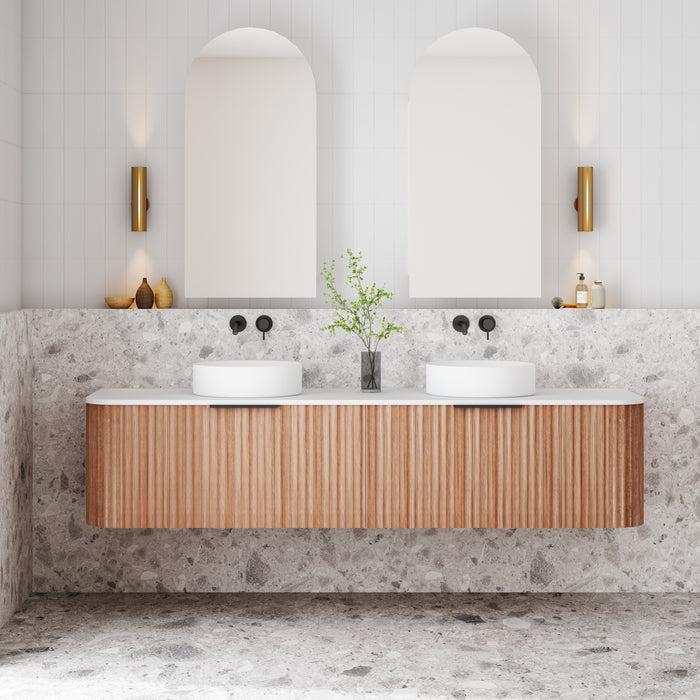 V-Groove 1800mm Wall Hung Vanity