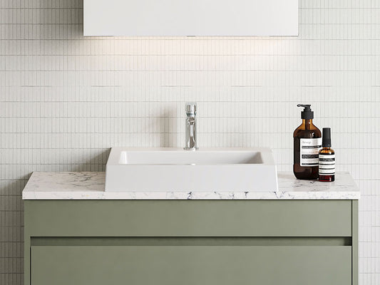 Timberline Cove Basin 1TH White Gloss