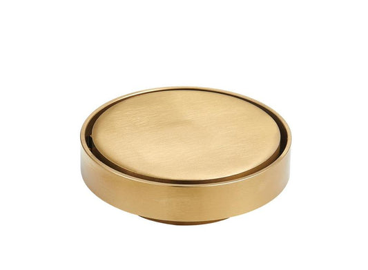 Gold Round Tile insert floor drain (88 mm)D666BG