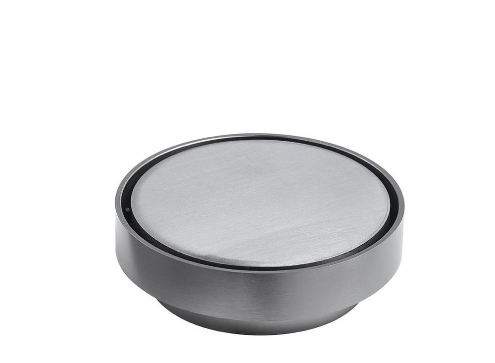 Brushed Nickel Round Tile insert floor drain (88 mm)D666BN