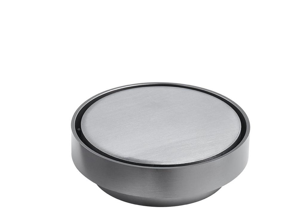 Gun metal Round Tile insert floor drain (88 mm)D666GM