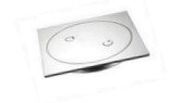 Chrome Clear Out Floor Waste (100mm outlet)D888C