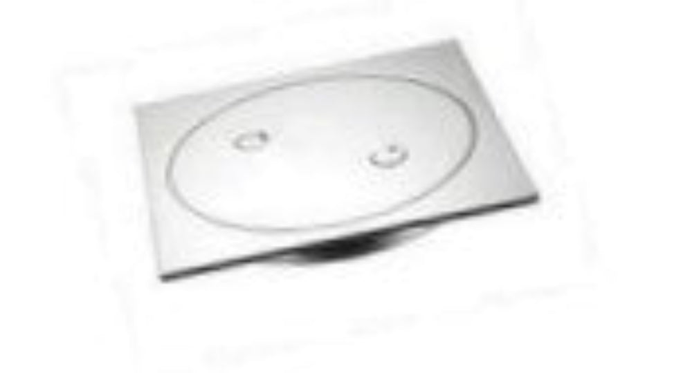 Chrome Clear Out Floor Waste (100mm outlet)D888C — Floor Wastes & Drains