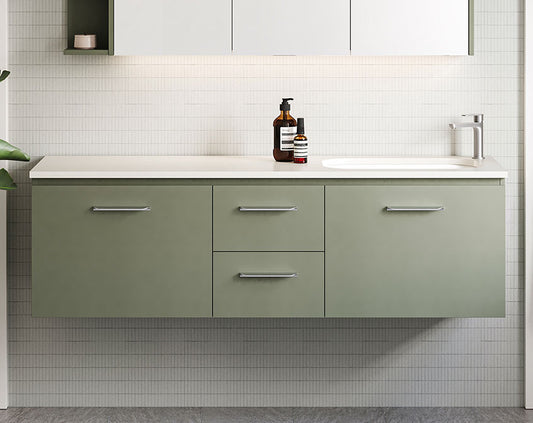Timberline Dakota Vanity 1500mm White Gloss