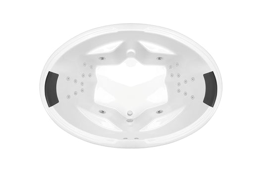 Duo 1850 Dolce Vita 24-Jet Spa Bath