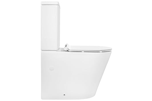 Fabrino Rimless Universal Back-To-Wall Toilet Suite