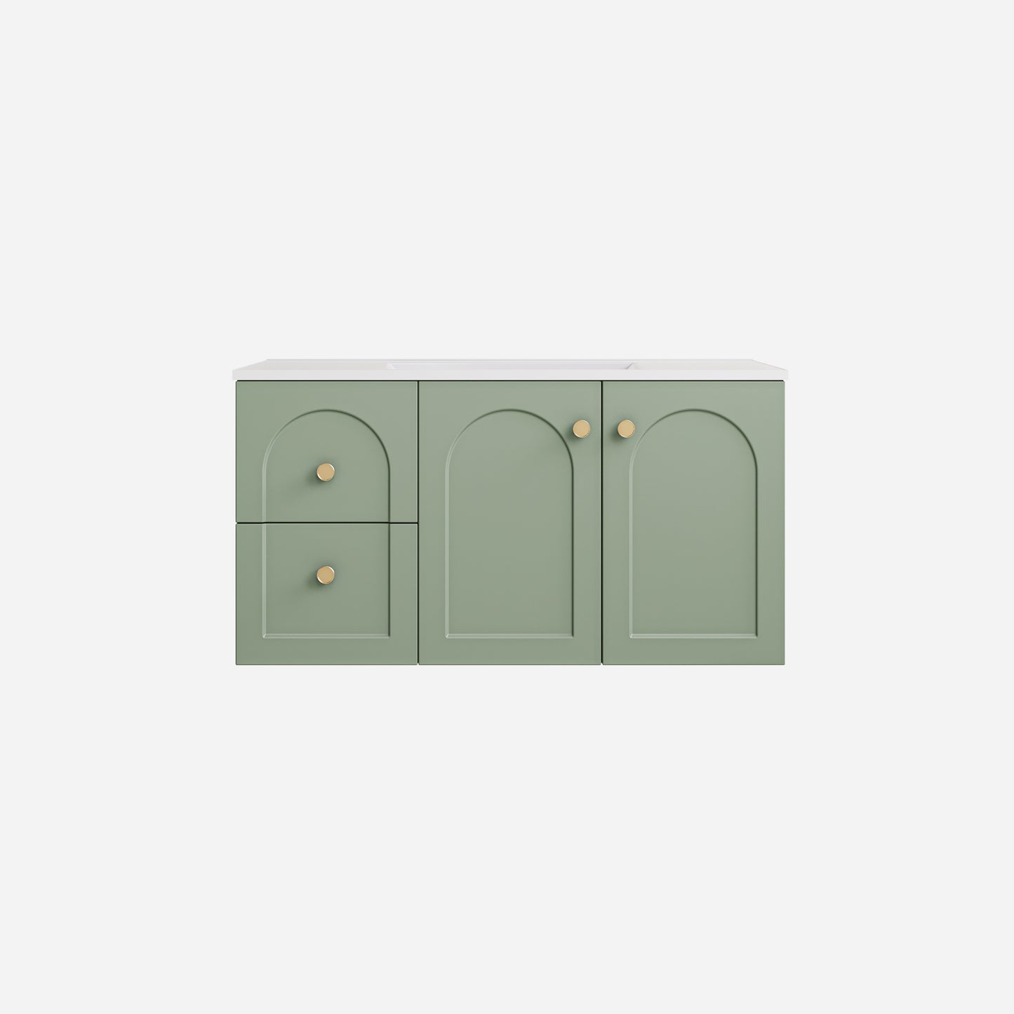 Chester Federation wall hung PVC Cabinet Matte Grey