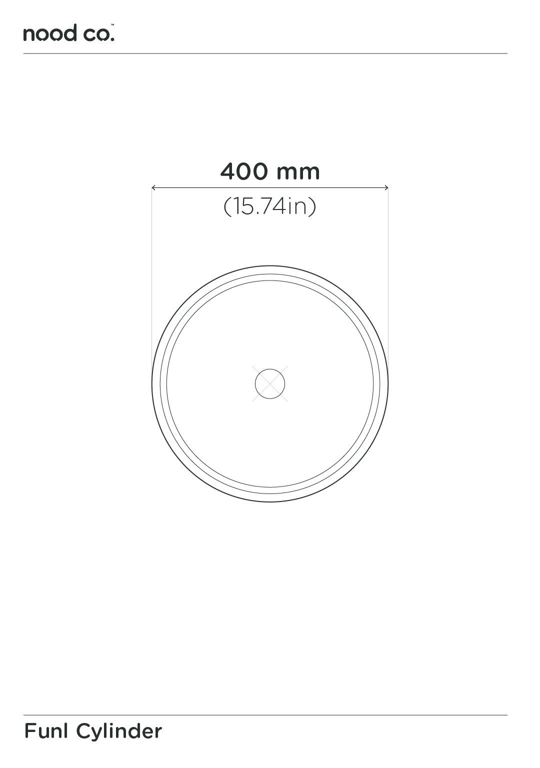Cylinder - Funl Basin (Karri)