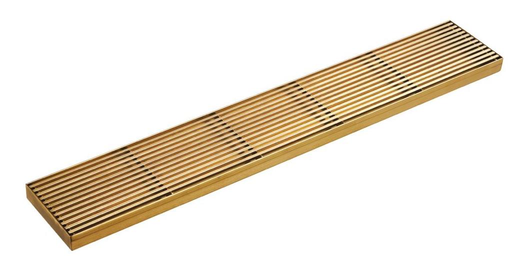 Electroplated Gold Grills Drain No Outlet GDXNO