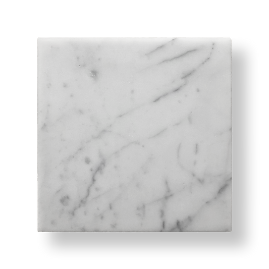 Gerroa Carrara Marble Honed Natural Stone Square Tile