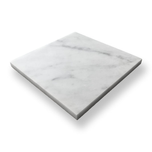 Gerroa Carrara Marble Honed Natural Stone Square Tile