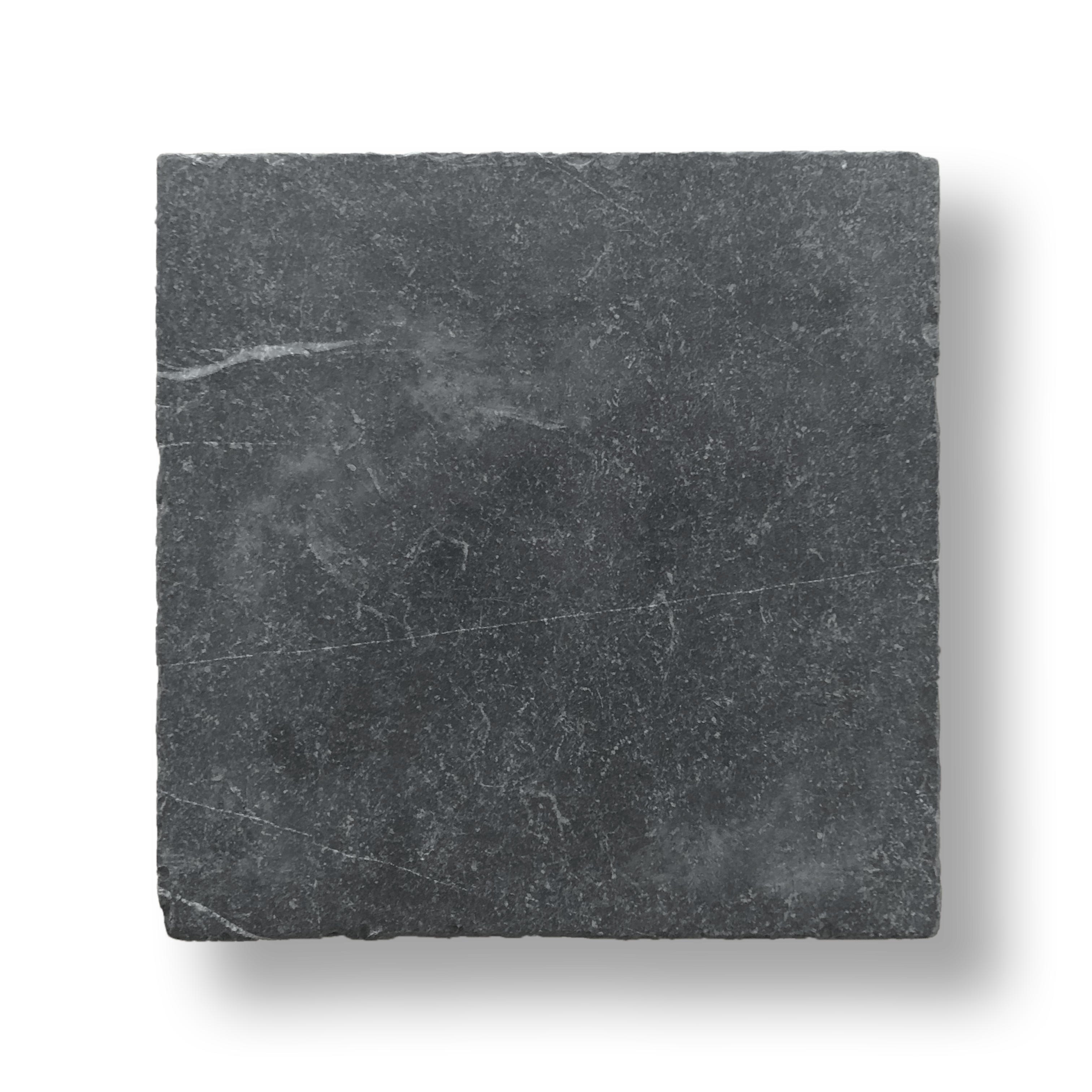 Gerroa Nero Marquina Marble Tumbled Natural Stone Square Tile