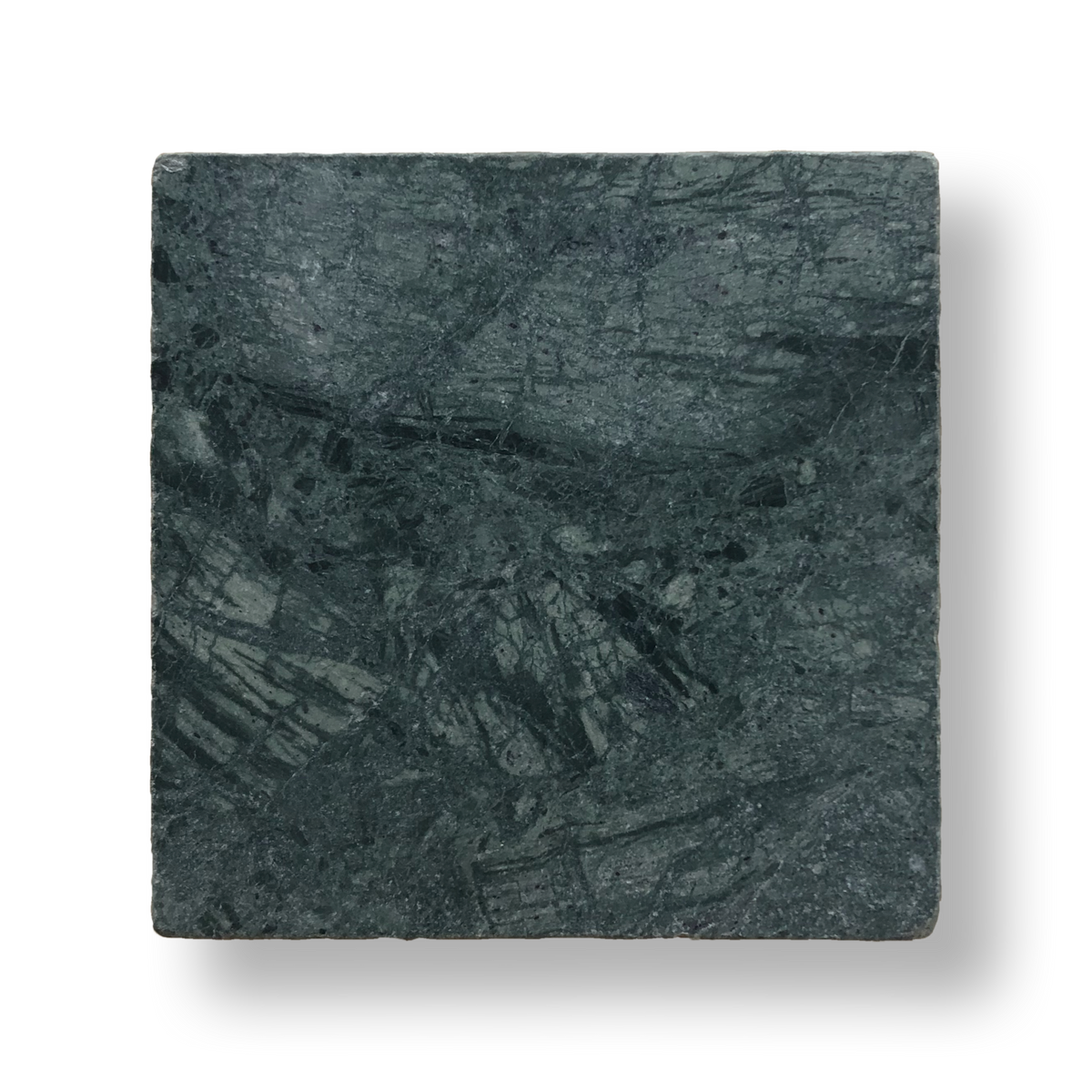 Gerroa Taj Green Tumbled Natural Stone Square Tile