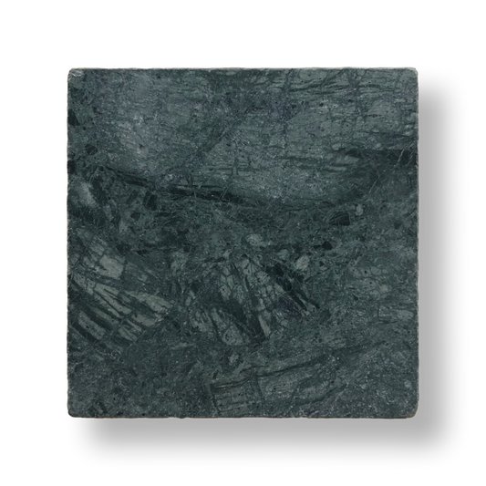 Gerroa Taj Green Tumbled Natural Stone Square Tile