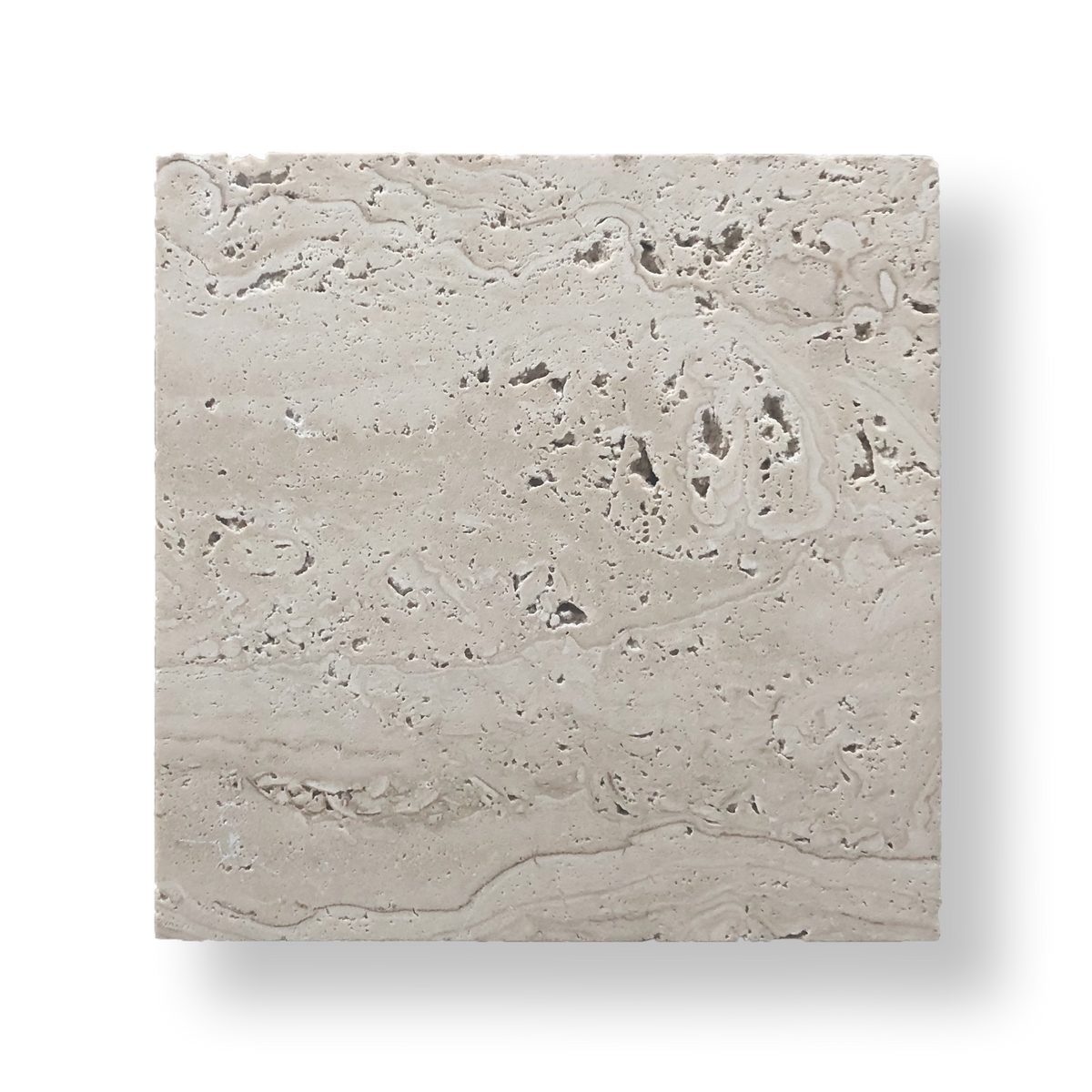Gerroa Travertine Classic Tumbled Natural Stone Square Tile